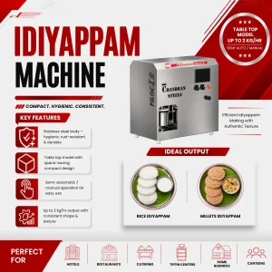 Idiyappam Machine | Chandran Steels | Filoci