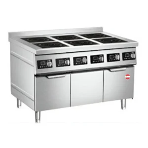 Induction Six Burner Range