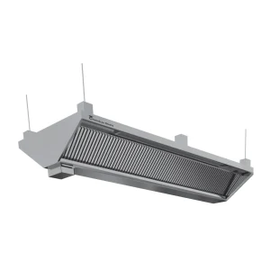Island Exhaust Hood with Air Filter