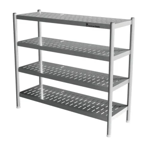 SS Storage Shelf – 4 Storage (Perforated Sheet)