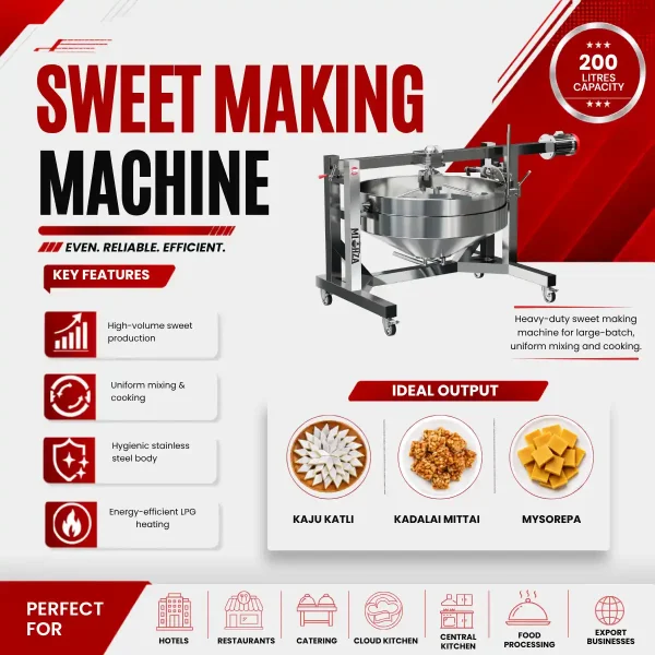 Sweet Making Machine