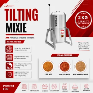 Tilting Mixie | Chandran Steels | Mixora