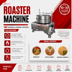 Uruli Roaster Machine | Chandran Steels | Roastique