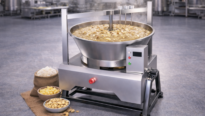 What Is a Halwa Making Machine and How Does It Work?-Chandran-Steels
